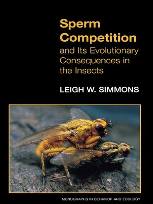 cover image of Sperm Competition and Its Evolutionary Consequences in the Insects